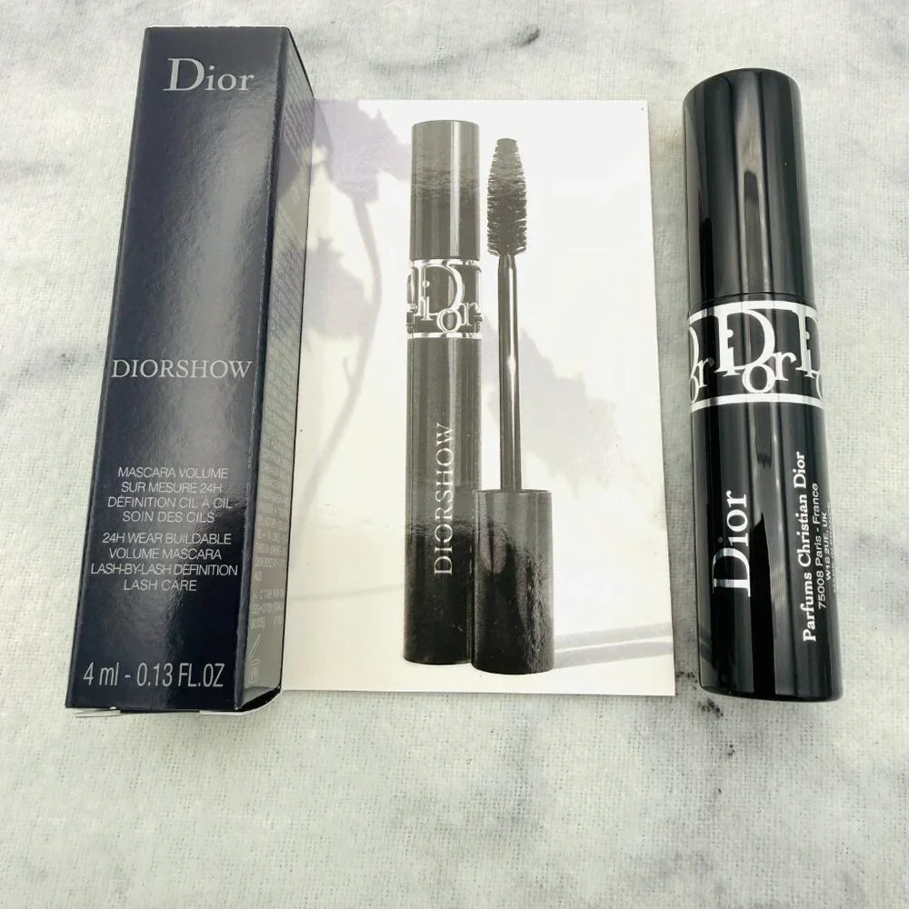 DIOR Beauty Set-Nude Floral Pouch,Primer,Mascara,Rouge,Serum,EDP-6pc-BOXED-NEW